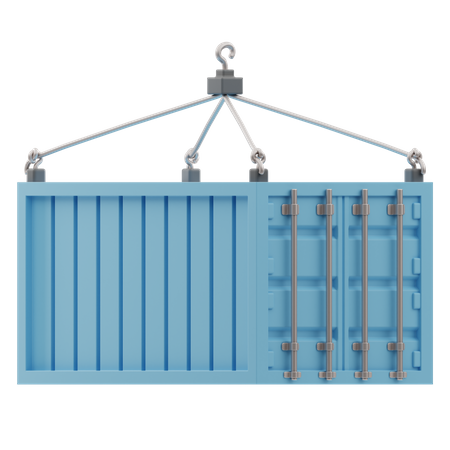 Ship Container  3D Icon