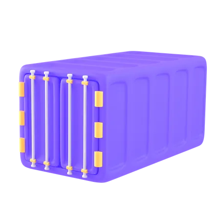 Ship Container  3D Icon