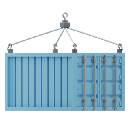 Ship Container  3D Icon