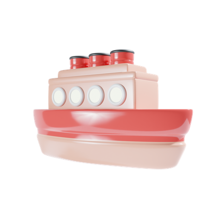 Ship Journey  3D Icon