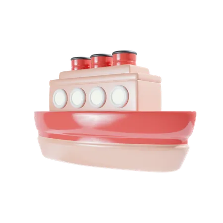 Ship Journey  3D Icon