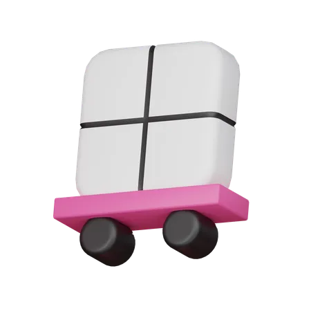 배송  3D Icon