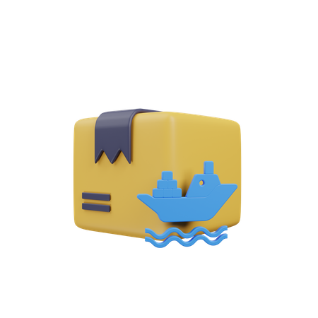 Shipping  3D Icon