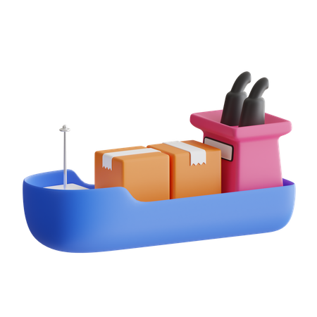 Shipping  3D Icon