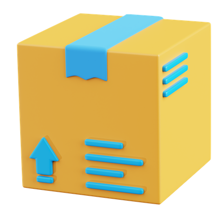 Shipping box  3D Icon