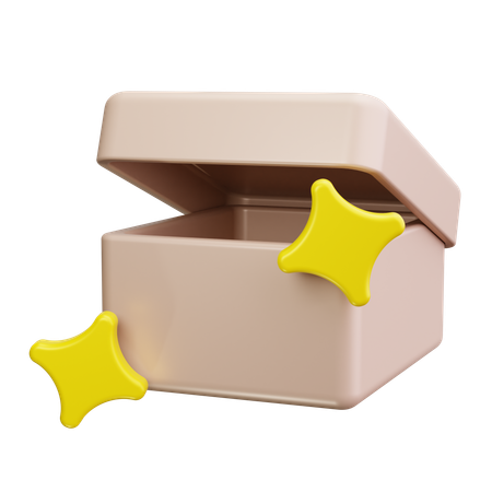 Shipping Box  3D Icon