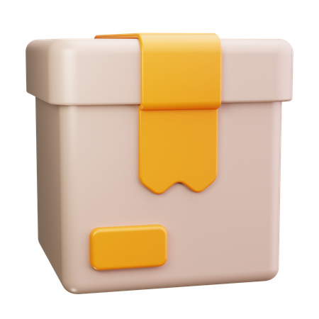 Shipping Box  3D Icon