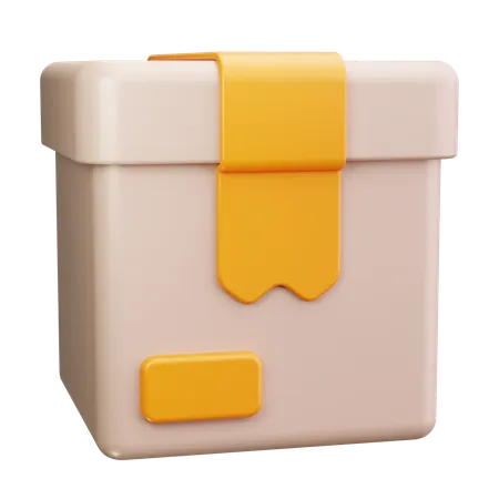 Shipping Box  3D Icon