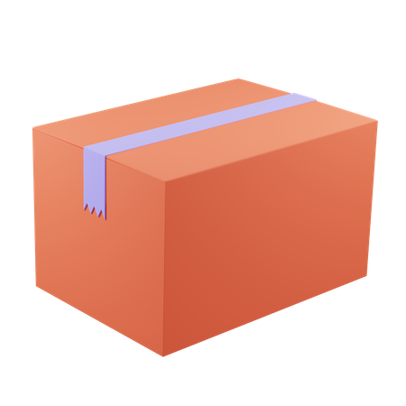 Shipping Box  3D Icon