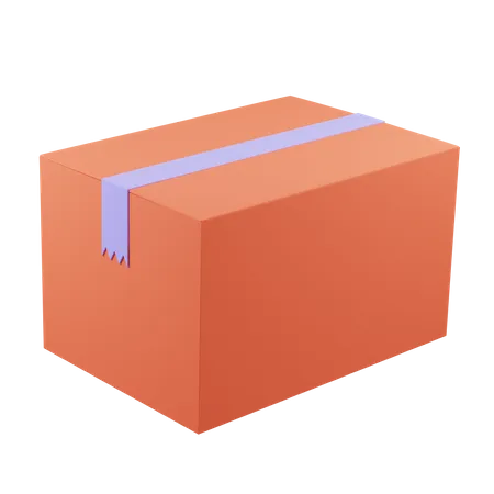 Shipping Box  3D Icon