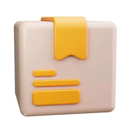 Shipping Box  3D Icon