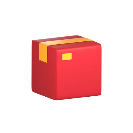 Shipping Box  3D Icon