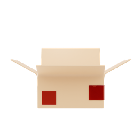 Shipping Box  3D Icon