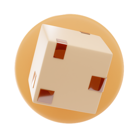 Shipping Box  3D Icon
