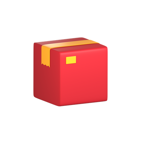 Shipping Box  3D Icon