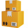 3d custom printed shipping boxes emoji