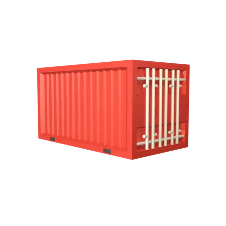 Shipping Container  3D Icon