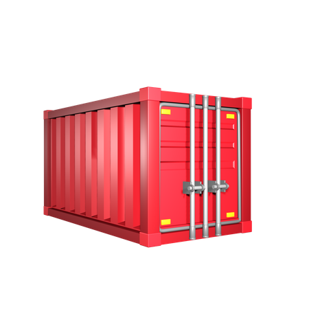 Shipping Container  3D Icon