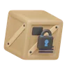 Shipping Crate With Lock