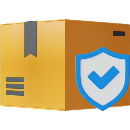 Shipping Insurance  3D Icon