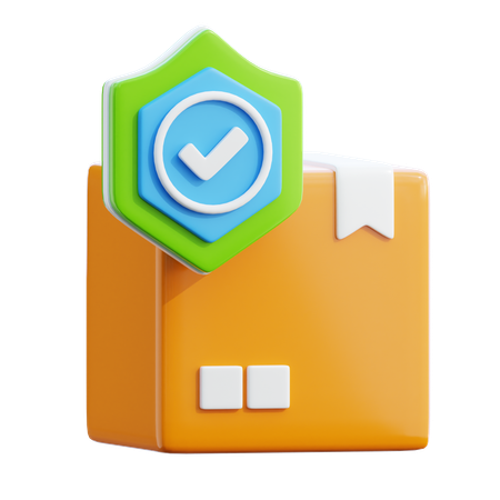 Shipping Insurance  3D Icon