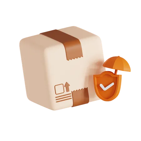 Shipping Insurance  3D Icon