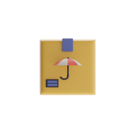 Shipping Insurance  3D Icon