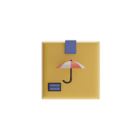Shipping Insurance  3D Icon