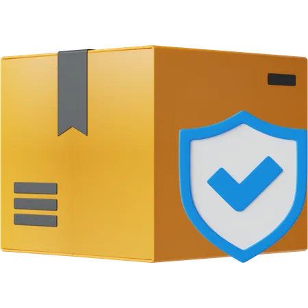 Shipping Insurance  3D Icon