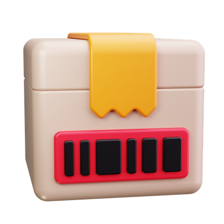 出荷ラベル  3D Icon