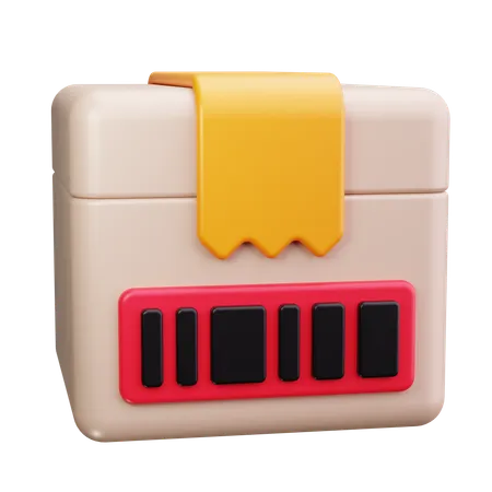 出荷ラベル  3D Icon