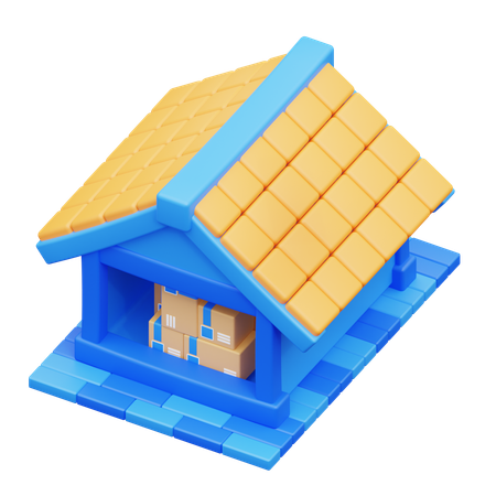 Shipping Logistics Office  3D Icon