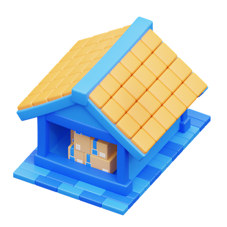 Shipping Logistics Office  3D Icon