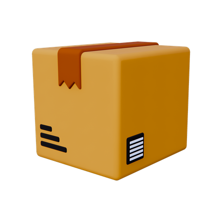 Shipping Package  3D Icon