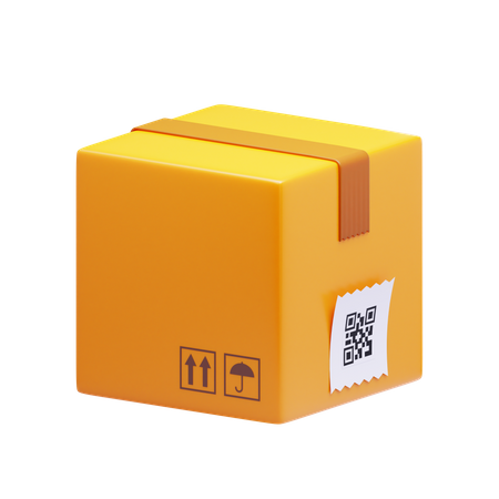 Shipping Package  3D Icon