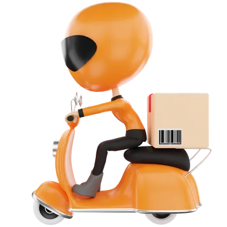 Shipping service  3D Illustration