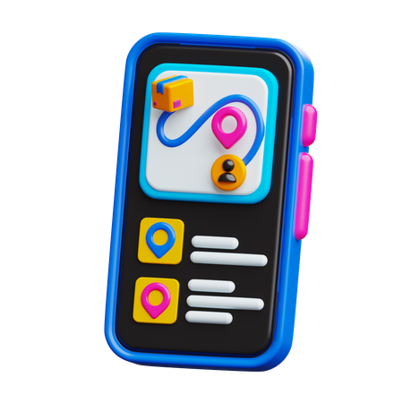 Shipping Tracking  3D Icon
