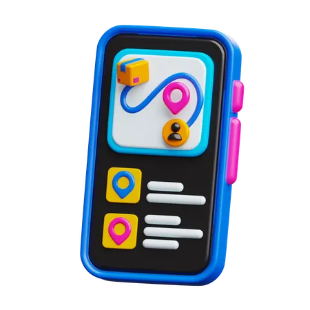 Shipping Tracking  3D Icon