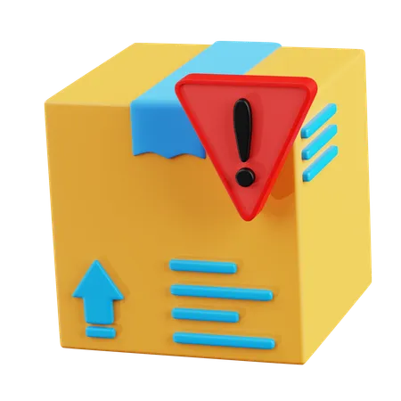 Shipping trouble  3D Icon