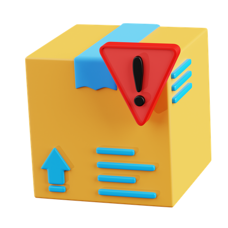 Shipping trouble  3D Icon