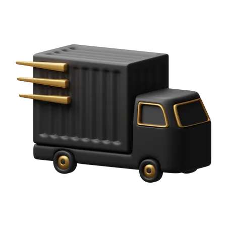 Shipping Truck Download This Item Now 3D Icon