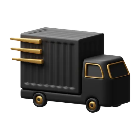 Shipping truck  3D Icon