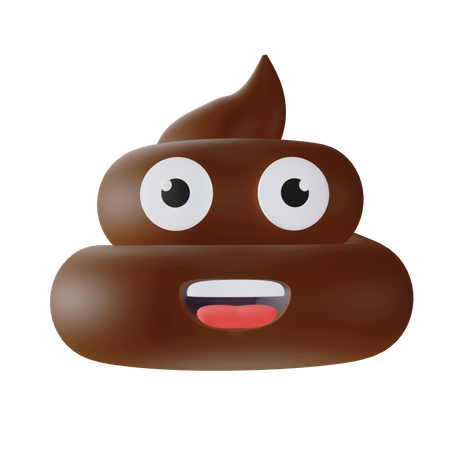 Shit Emoji 3D Icon