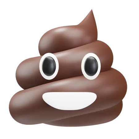 Shit Poo  3D Icon