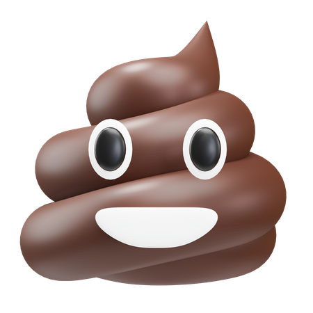 Shit Poo 3D Icon