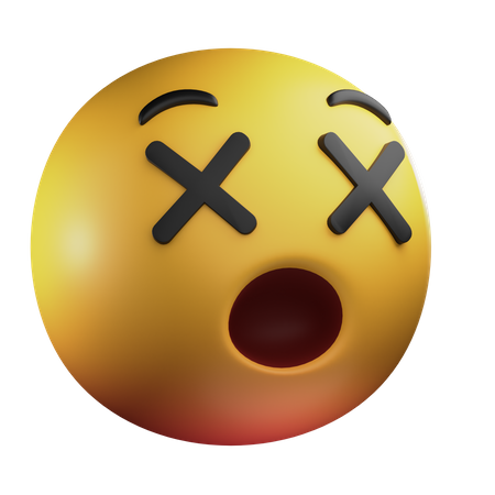 Shock  3D Emoji