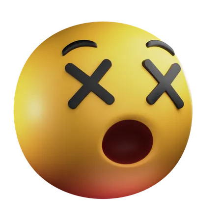 Shock  3D Emoji