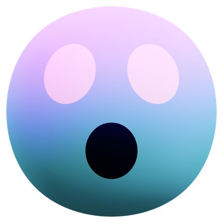 충격 이모티콘  3D Icon