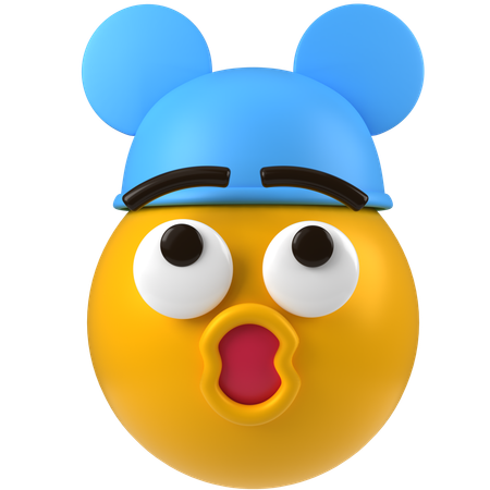 Shocked  3D Icon