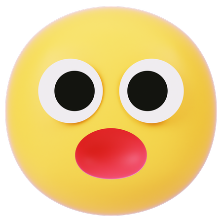 Shocked  3D Icon